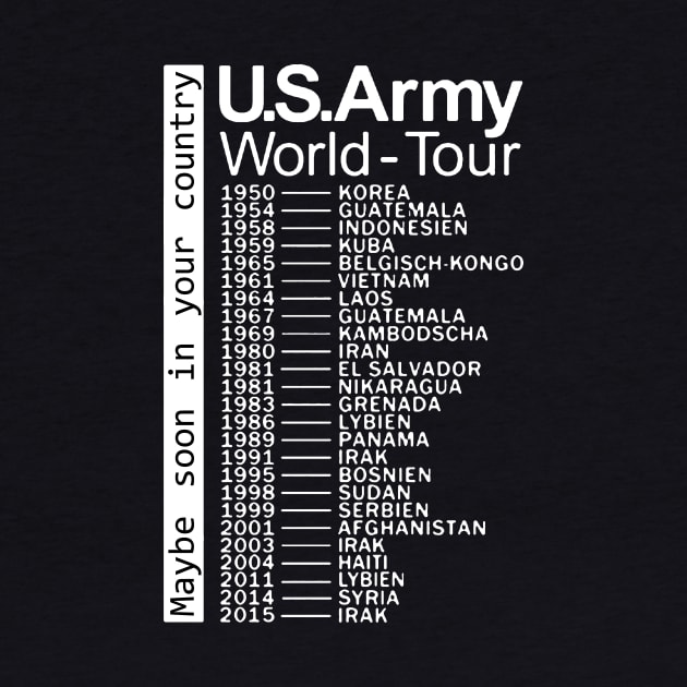 The US Army World Tour by MadHorse